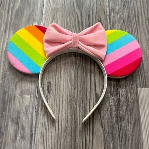 Rainbow Minnie Ears